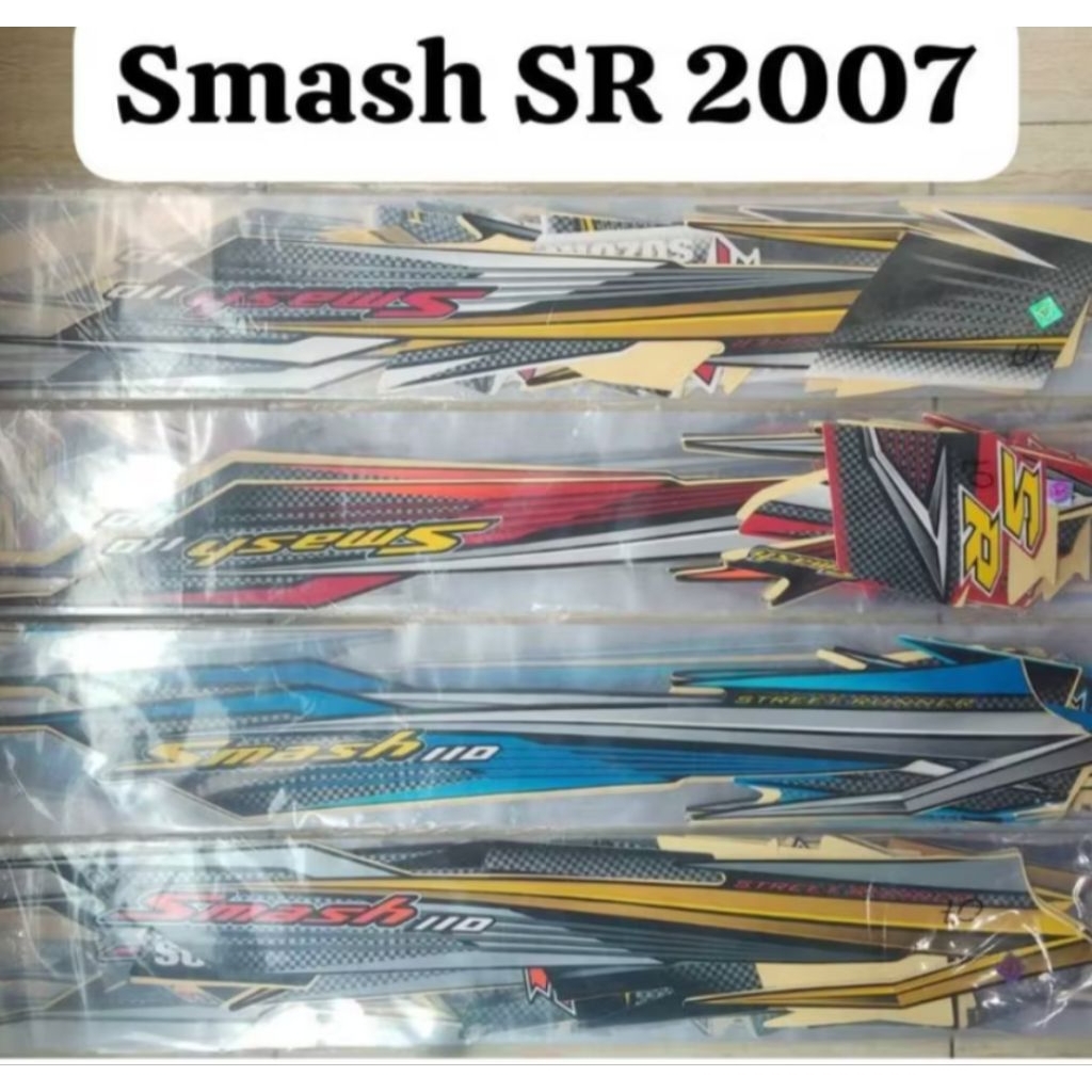 Striping motor / Les body Suzuki Smash SR 2007