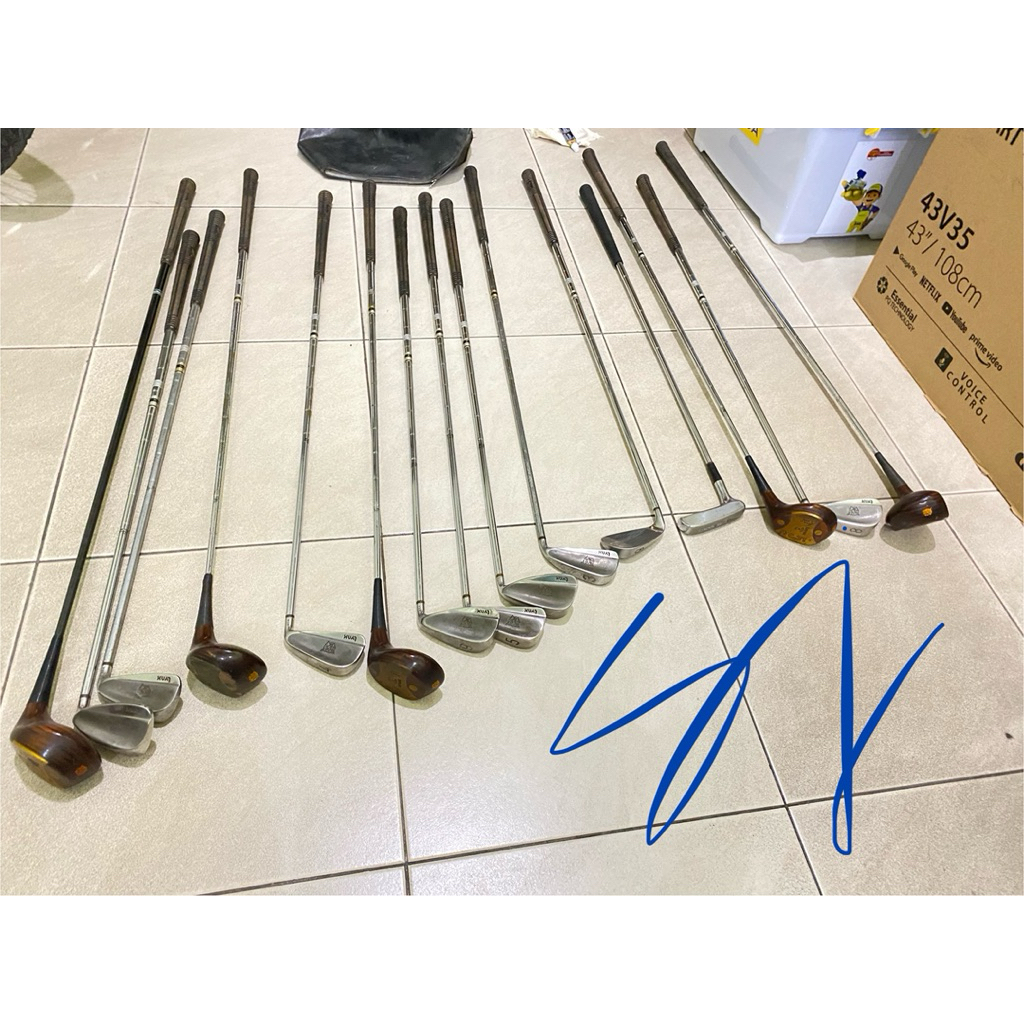 Stick Golf Set Full Lynx Iron Wood Wilson Man Ladies Premium Tas Macgregor Second Sets 12 pc Stik Se