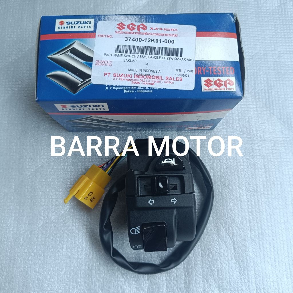 Saklar Holder Kiri Klakson Satria Fu Fi Injeksi Original SGP