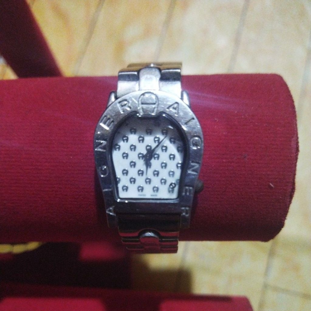 jam tangan wanita Aigner original second unit normal siap pakai