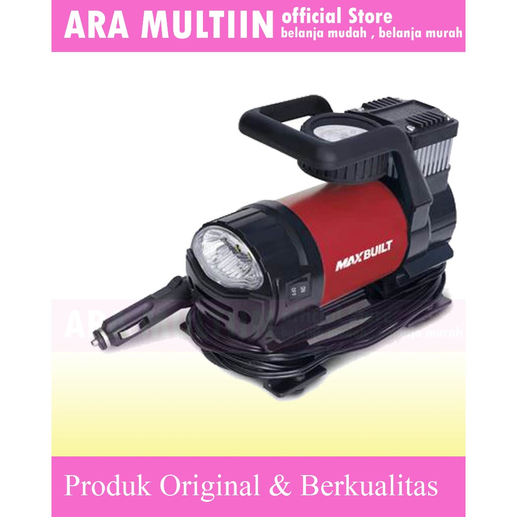 ACE MAXBUILT - MESIN POMPA BAN MOBIL PORTABLE / SUPER INFLATOR