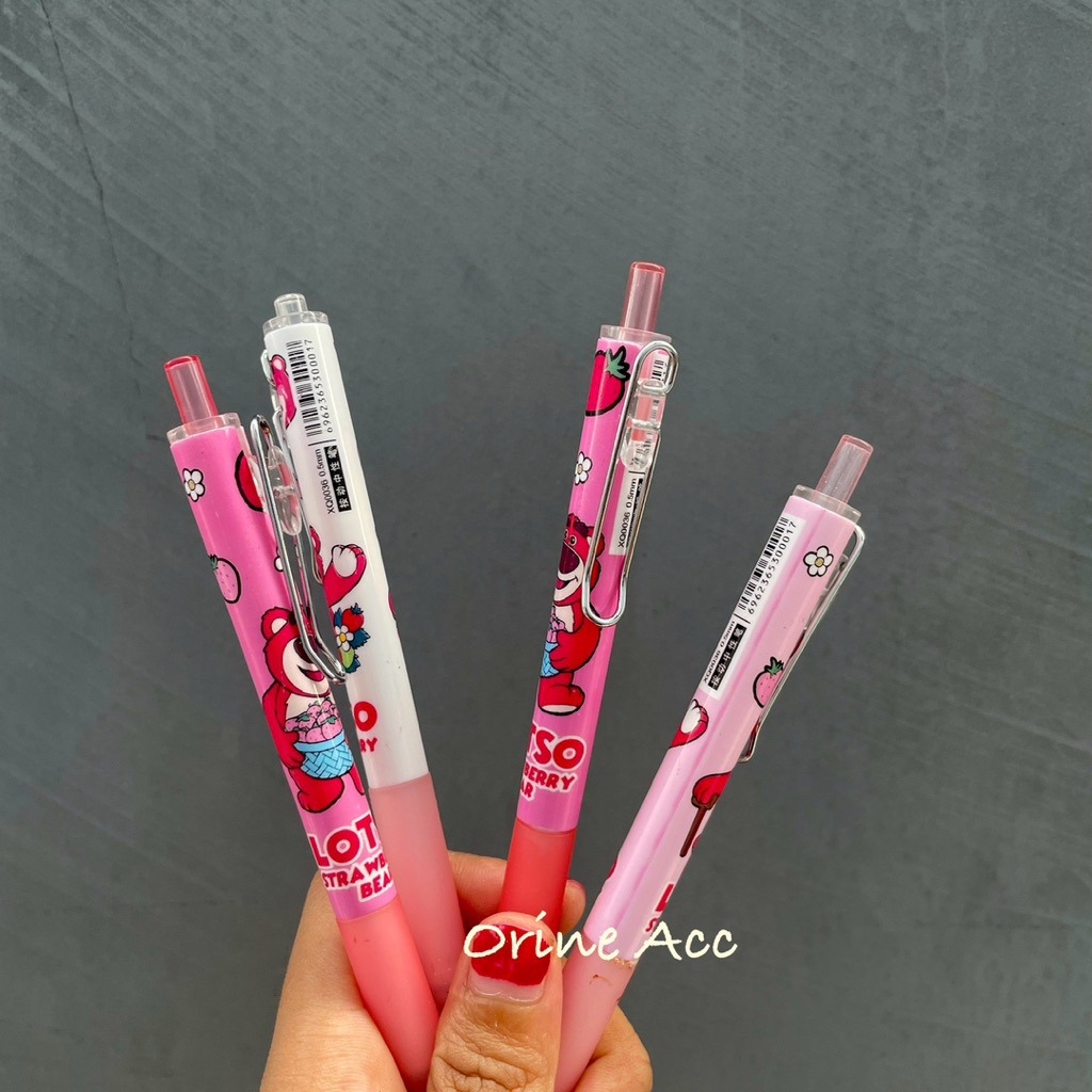 

Pulpen Mekanik 0.5mm Motif Kartun Series Set Pena Gel 0.5mm Karakter Lucu Pulpen Gel Warna Hitam Bolpoint Tinta Gel Cair Journaling Pen Alat Tulis