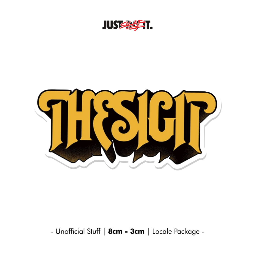 

Sticker The Sigit Bootleg - Vinyl Anti Air | Stiker Band Lokal Aesthetic Laptop HP Motor