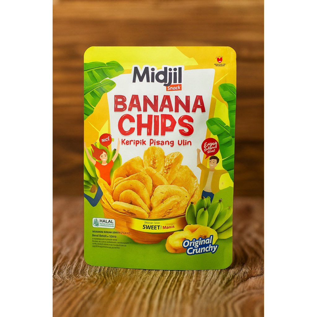 

MIDJIL- Keripik Pisang Ulin