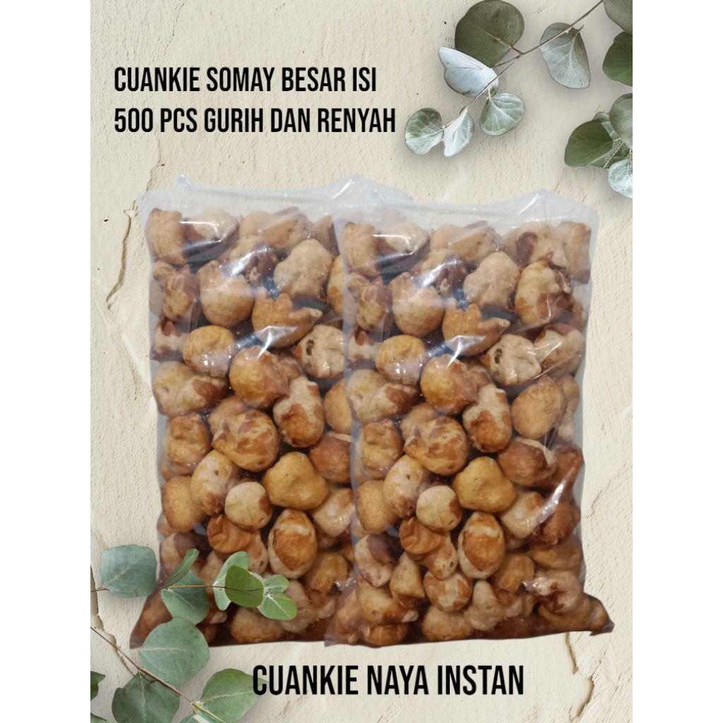 

Siomay besar isi 200pcs freekardus
