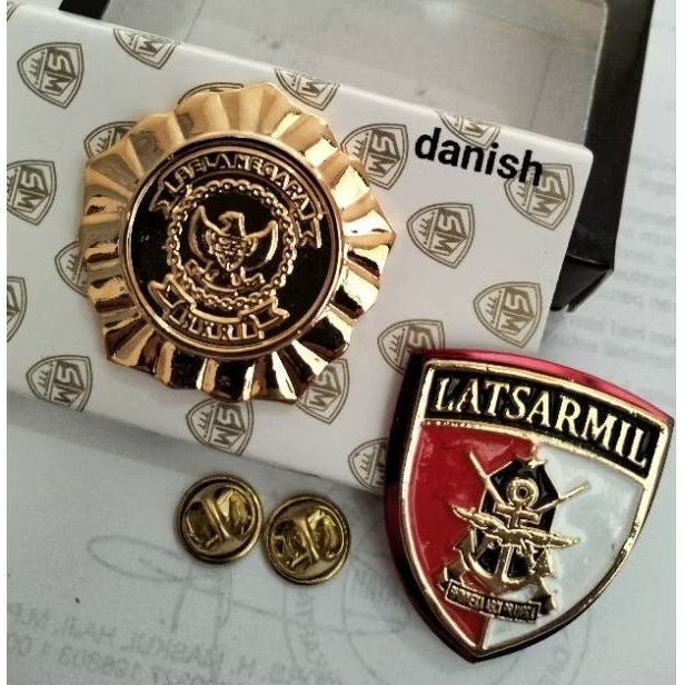 PIN ,BRIVET WING PDH BELA NEGARA,PIN LATSARMIL PNS ASN KEMHAN,KEMENHAN
