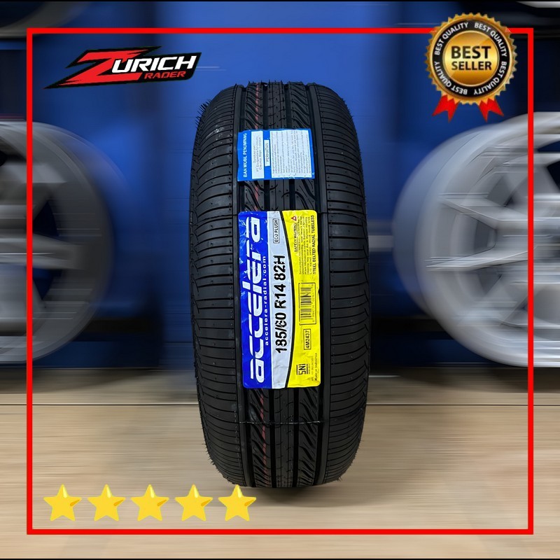 Ban Mobil 185 60 R14 Merek Accelera Eco Plush Ukuran 185/60 R14 Tubles