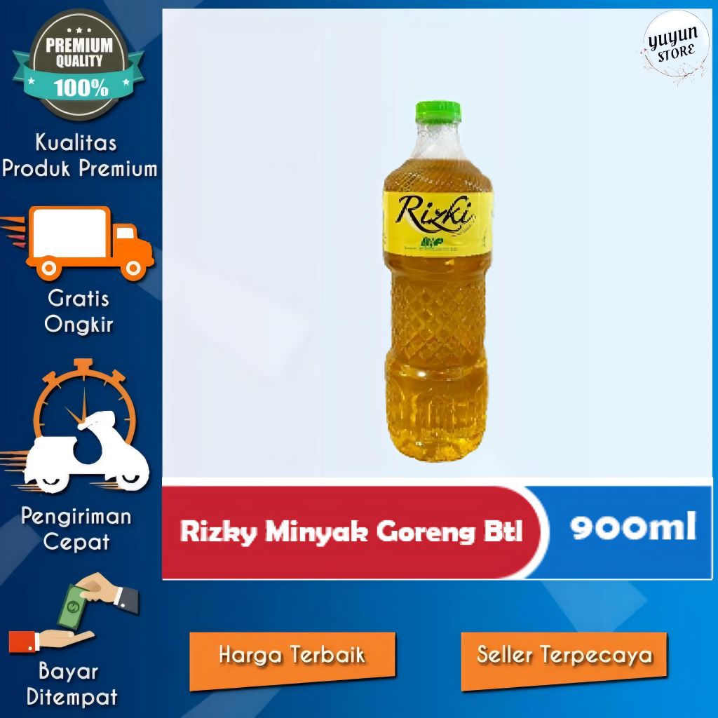 

Minyak goreng rizky 800 ML 6pcs