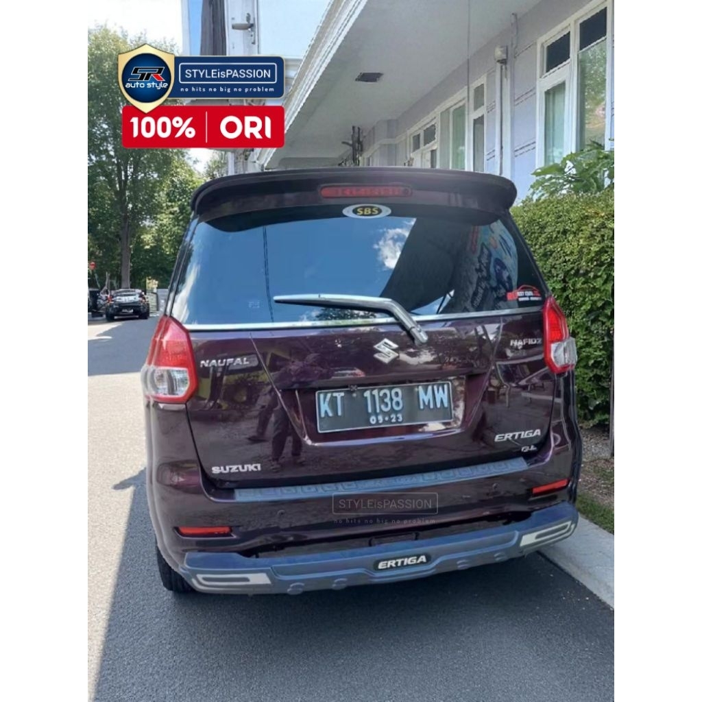 Car Pengaman Bumper Belakang Ertiga 2012-2017 Aksesoris Bemper Suzuki Ertiga lama