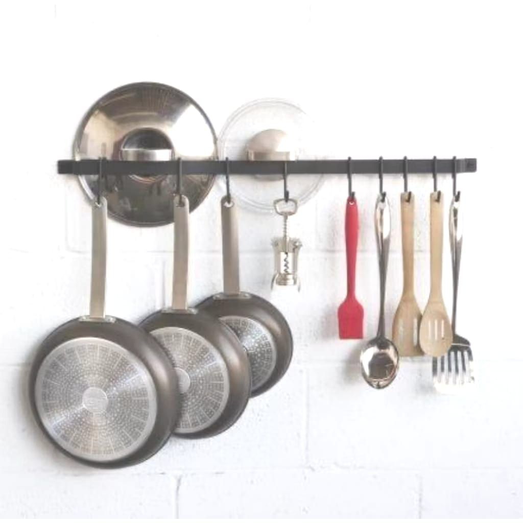 Gantungan Telfon/Rak tutup panci/Rak Dinding panci Dapur Serbaguna