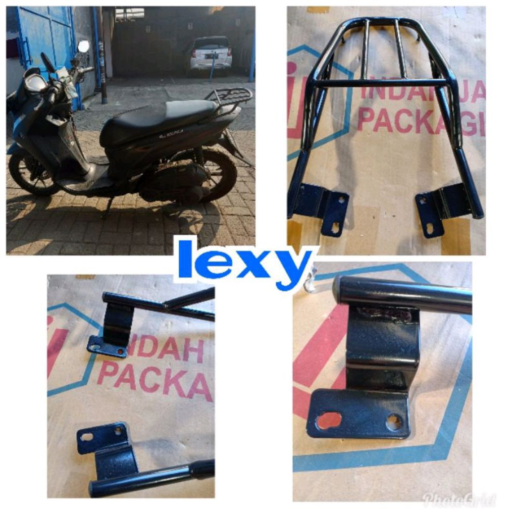 begel box bekakang motor lexsi berkt box belakang lexi behl box lexsi siap pakai