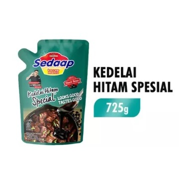 

Sedaap Kecap Manis Kedelai Hitam Spesial Pouch 725 gr