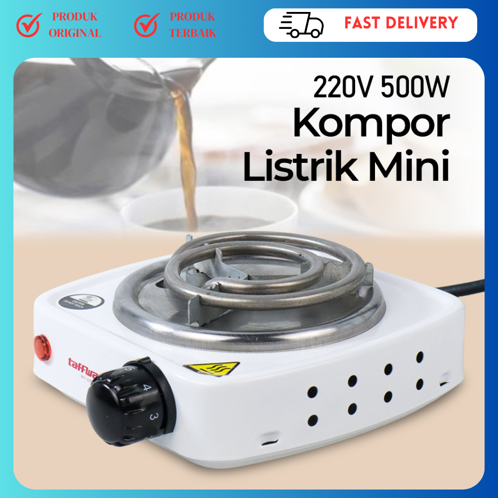 kompor listrik Portable low watt kompor 1 tungku kompor listrik mini