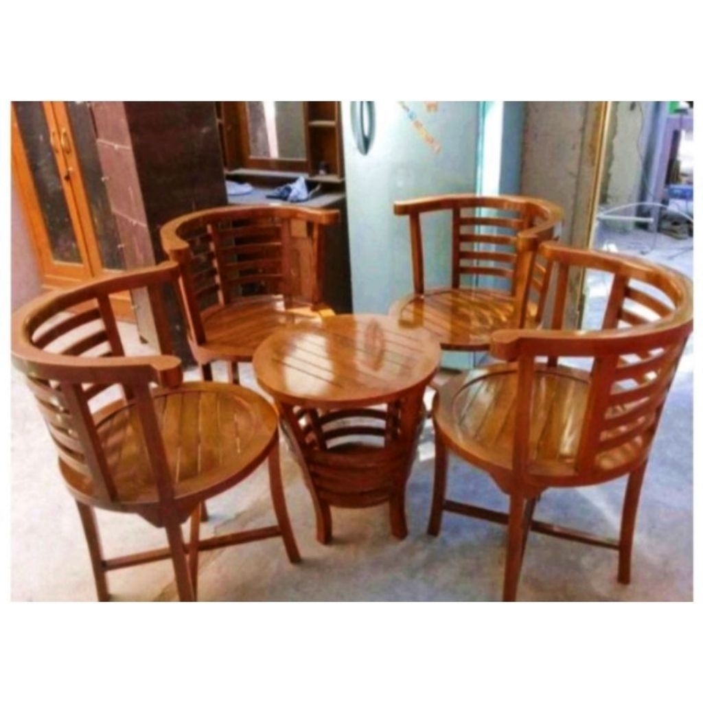 Kursi teras cantik//Kursi tamu Kayu Jati