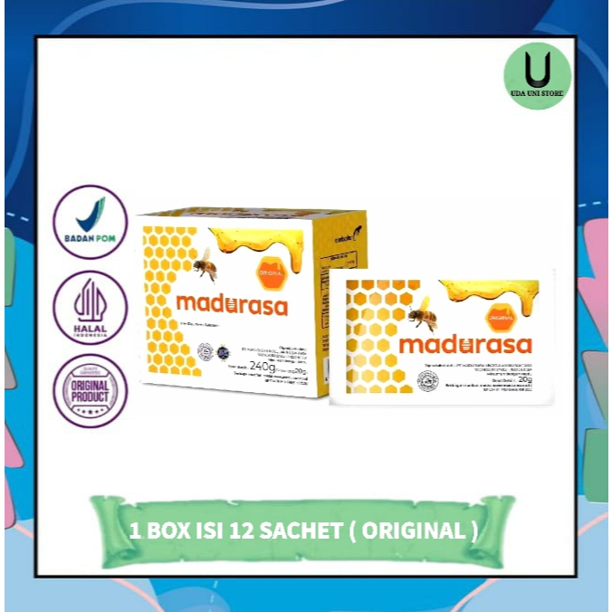 

Madurasa Original Murni Box isi 12 Sachet