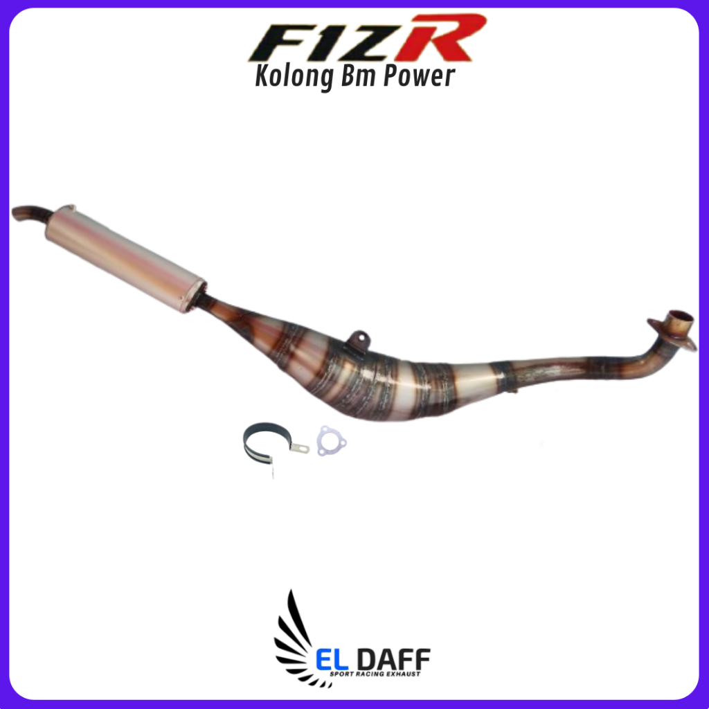 Knalpot Suzuki Crystal F1zr Force1 Kolong 2Tak Bm Power Polos Drag Race Underbone
