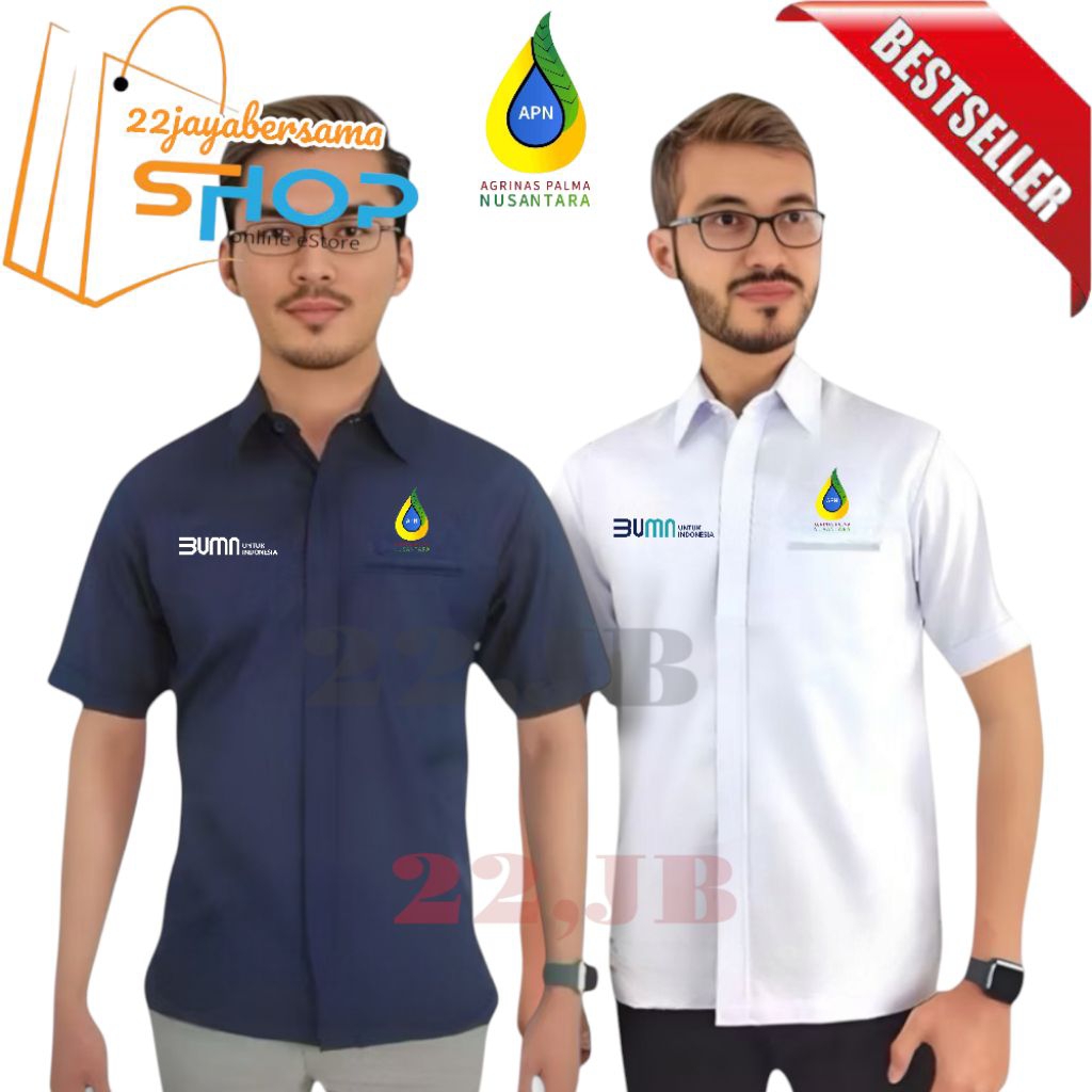 Kemeja AGRINAS PALMA NUSANTARA • Baju APN • Seragam APN Terbaru