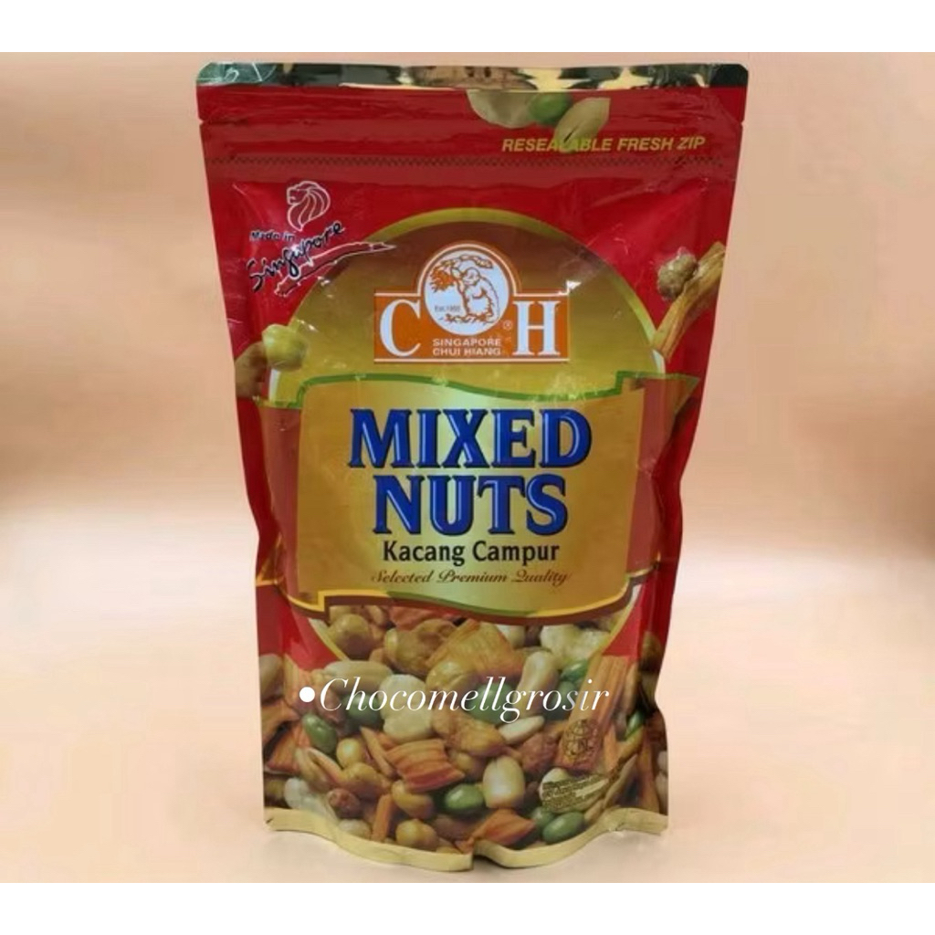 

CHUI HIANG Kacang Campur 500gr MIXED NUT Premium pack Pouch 500g&450grpack