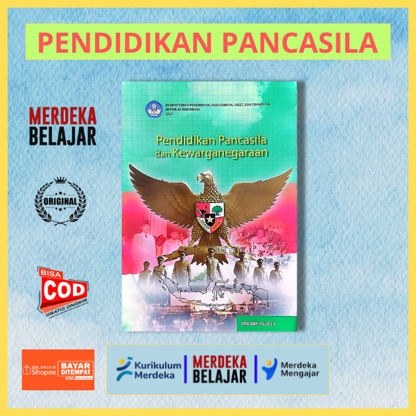 Buku Pkn Kelas 10 Kurikulum Merdeka untuk SMA/MA Sekolah Penggerak