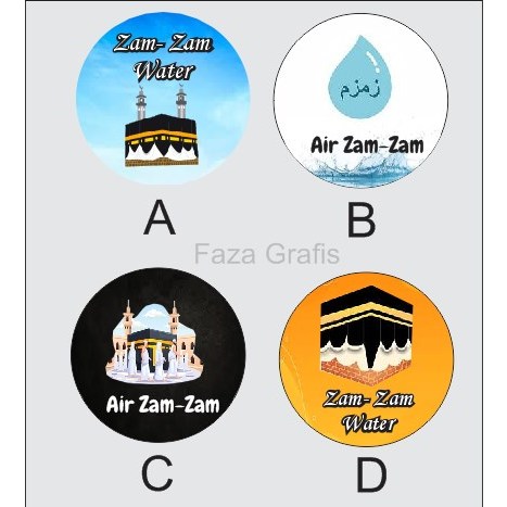 

stiker air zam-zam