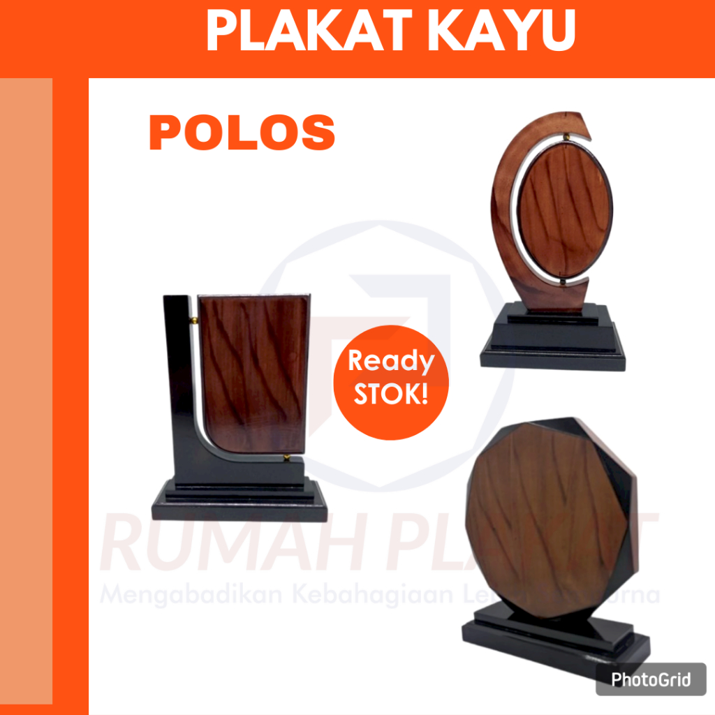 PLAKAT KAYU POLOS BULAT | Plakat Ukir Plakat Ui Plakat Tulisan