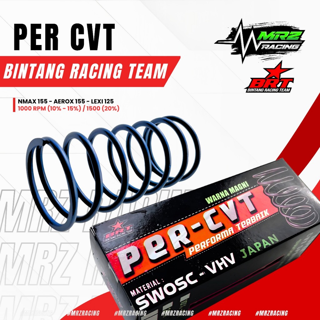 PER CVT BRT NMAX AEROX LEXI PER CVT RACING PER CVT BRT 10%-15% PER CVT 20% BRT