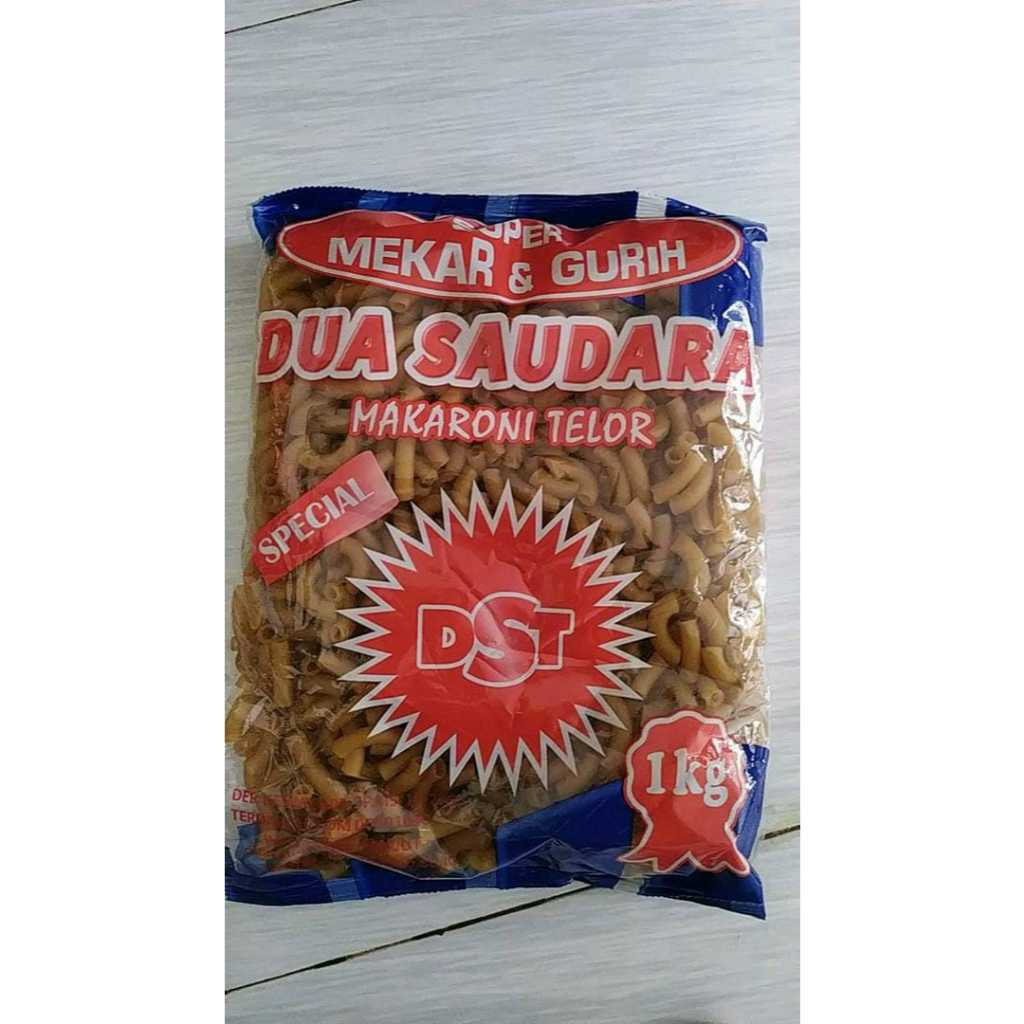 

Makaroni Telor Mekar & Gurih Dua Saudara 1 kg