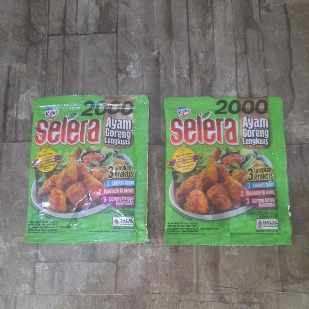 

Kobe Selera Ayam Goreng Lengkuas 80gr