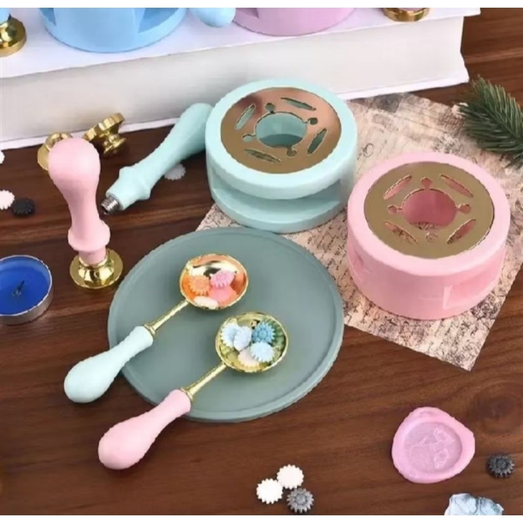 

AYURI - TERMURAH SEAL WAX STAMP SUPPLIES / SEAL WAX STOVE / BURNER FURNACE / SEAL WAX SPOON / PENGADUK LILIN / ALAS KARET ANTI LENGKET