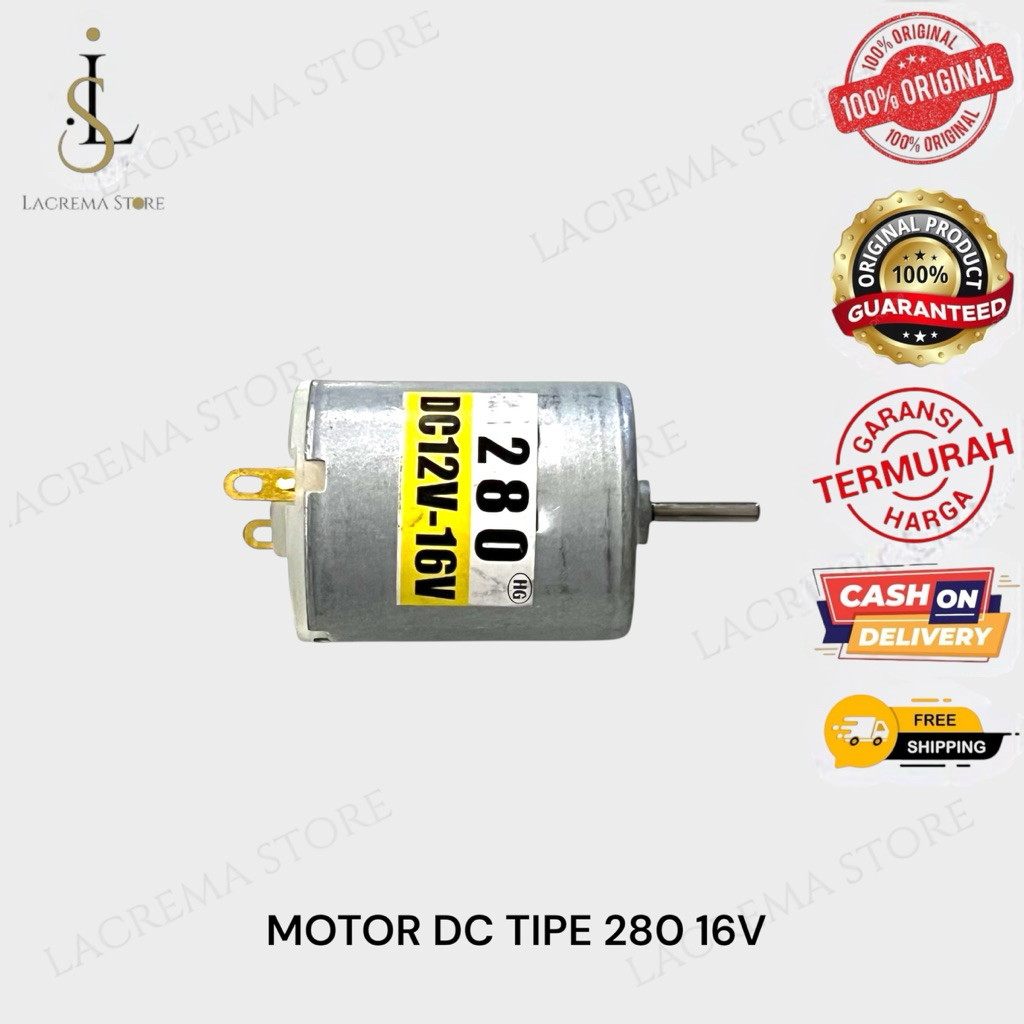 DINAMO DC 16V MOTOR TAMIYA TIPE 280  DC 16V