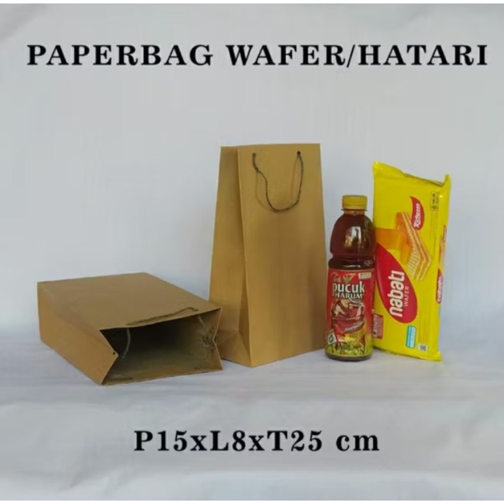 

1 lusin PAPER BAG POLOS / BATIK