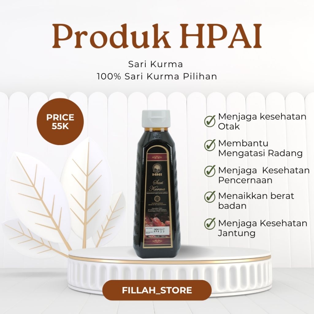 

Sari Kurma (Energi Alami, Nutrisi Tinggi dari Buah Pilihan)