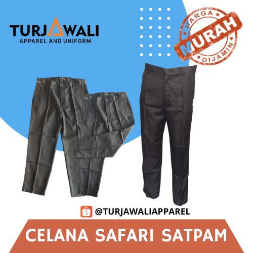 Celana Safari Satpam Terbaru 2025/ Seragam Satpam Termurah Asli Turjawali Store