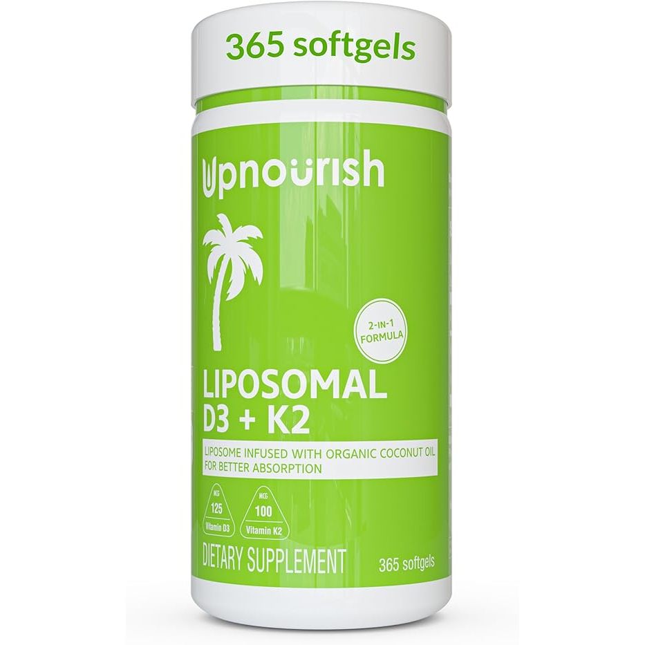 Upnourish Liposomal D3K2 isi 365