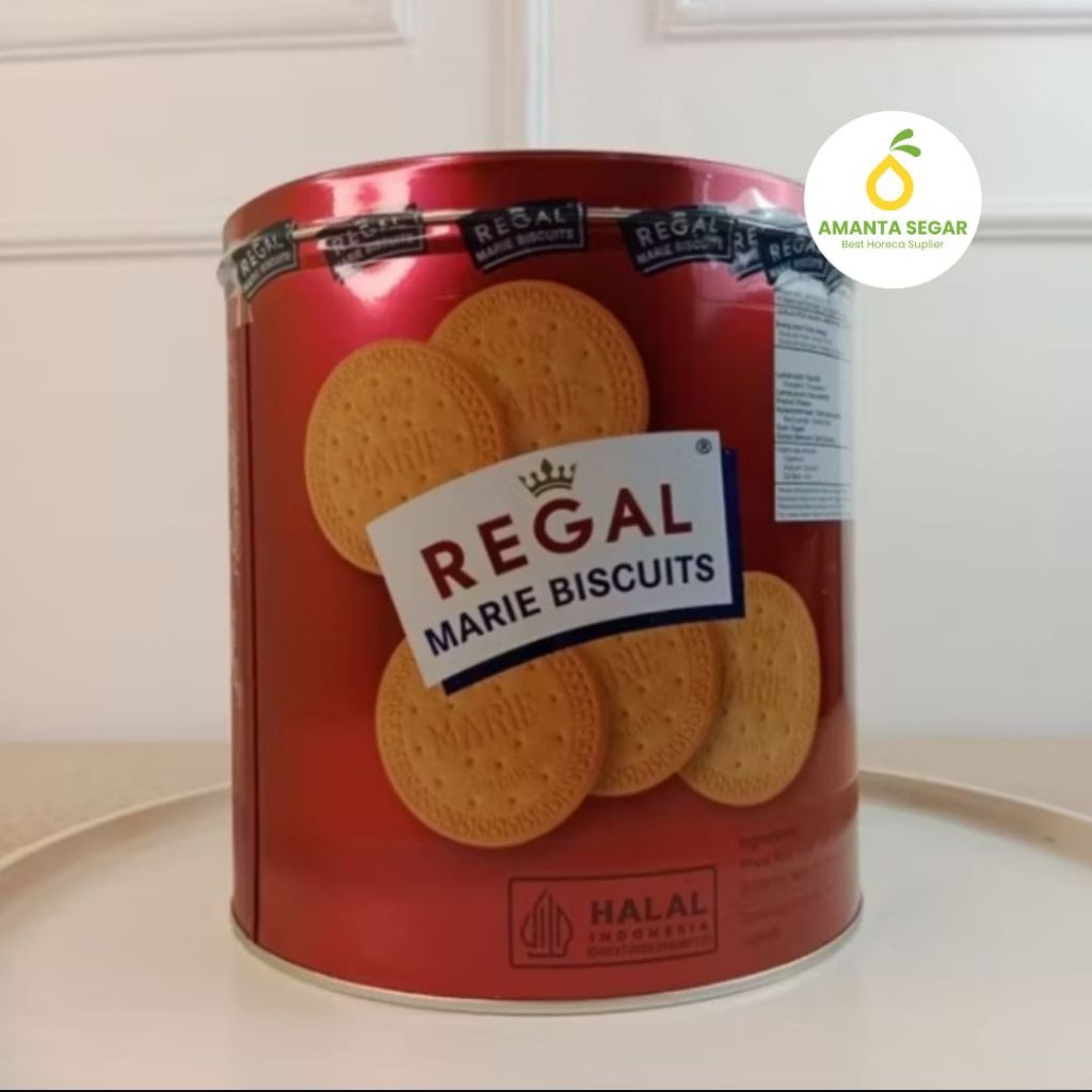 

Amanta Segar | Biskuit Regal Marie Kaleng Biscuits 550gr