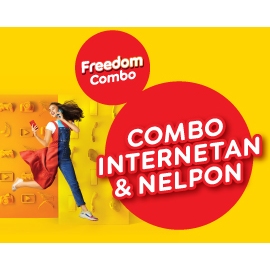 Paket Data Internet Indosat Freedom 28-30 Hari