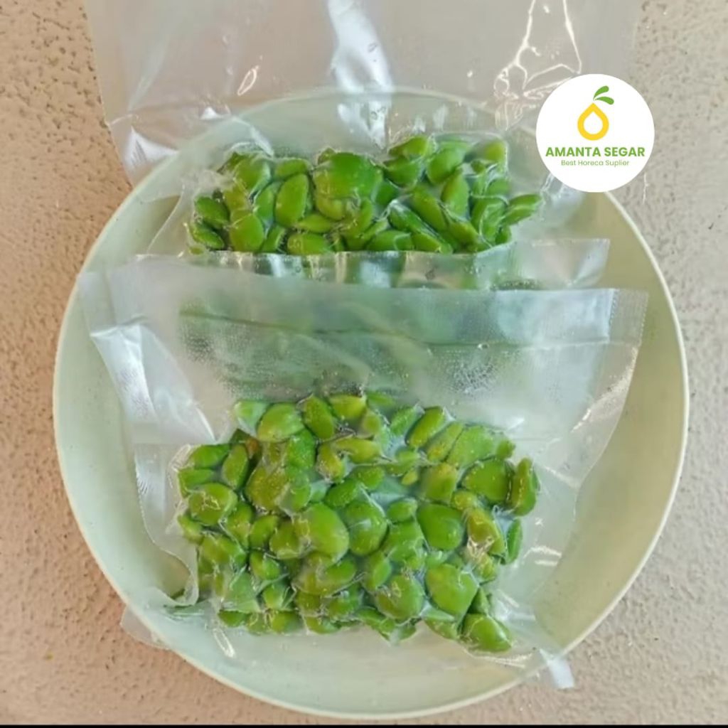 Pete Petei Kupas Jumbo Super Segar Berkualitas Vacum Freshly Frozen 500gr