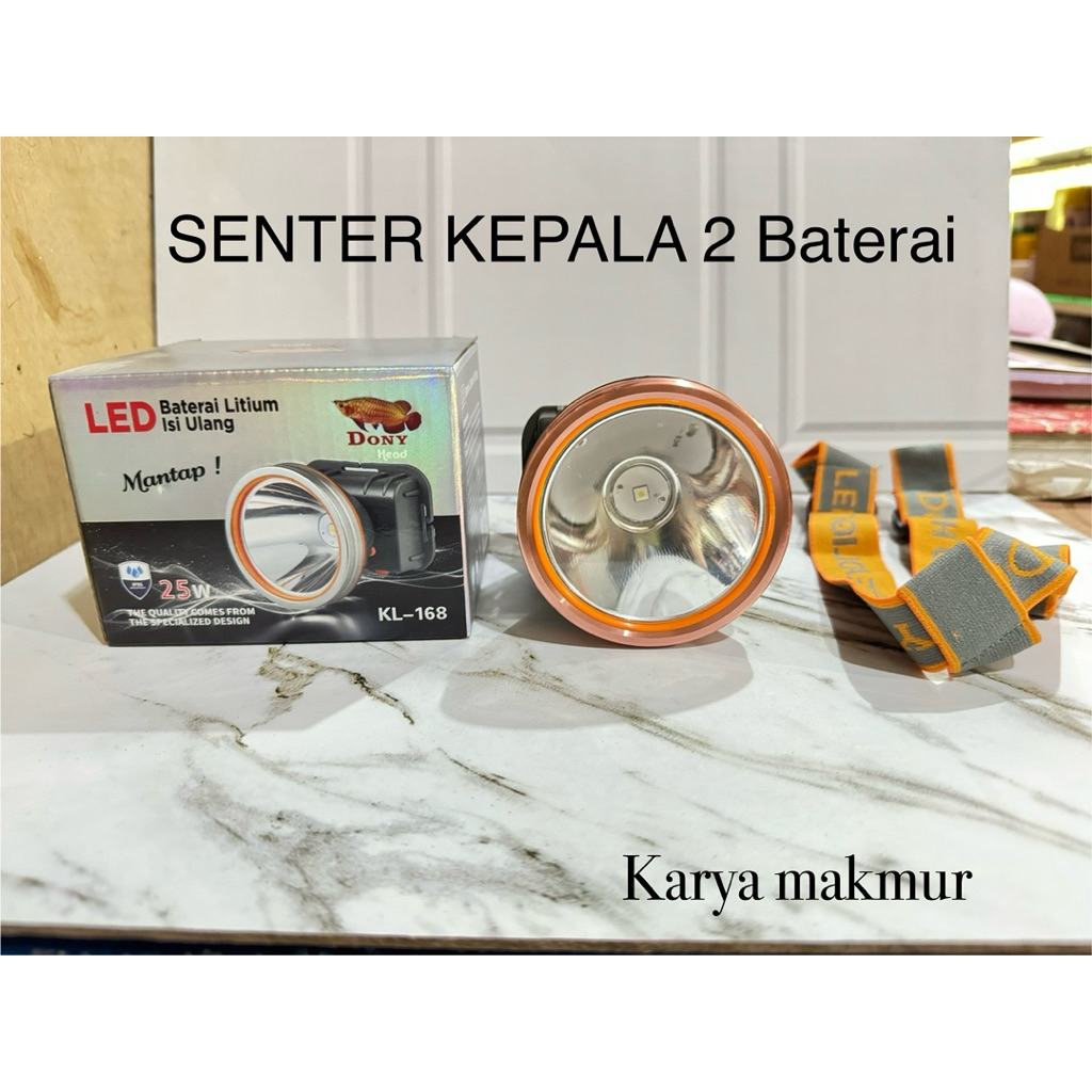 SENTER KEPALA DONY (dilengkapi 2baterai) KL-168