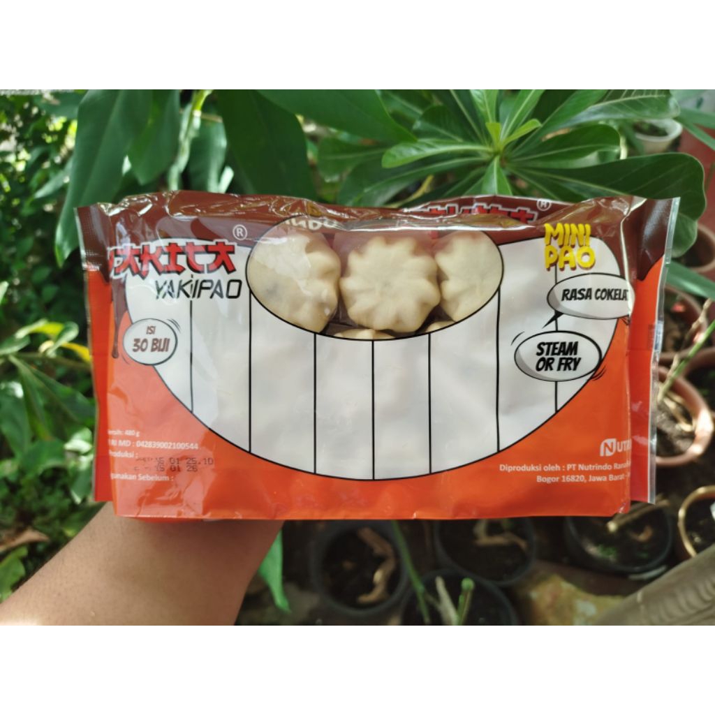 

Yakita Yakipao Minipao Coklat (isi 30pcs) Kemasan 500gram