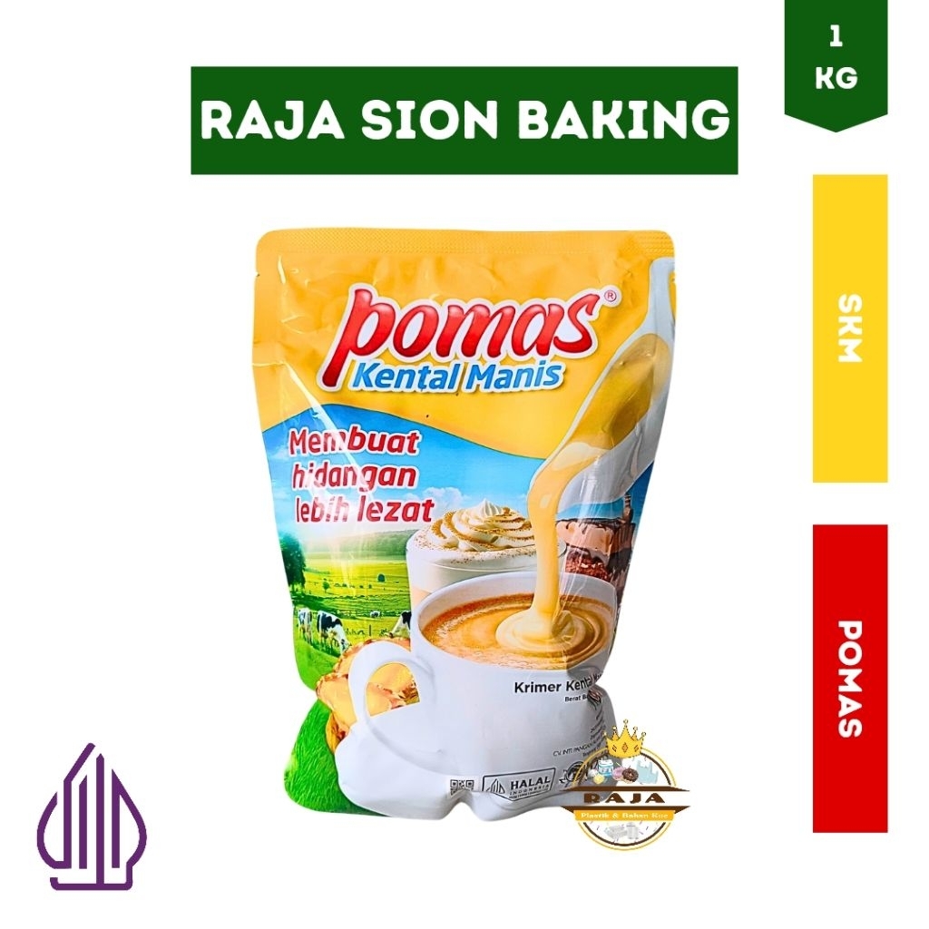 

POMAS Pouch 1 KG - Susu Krimer Kental Manis POUCH / Susu Kental Manis / SKM