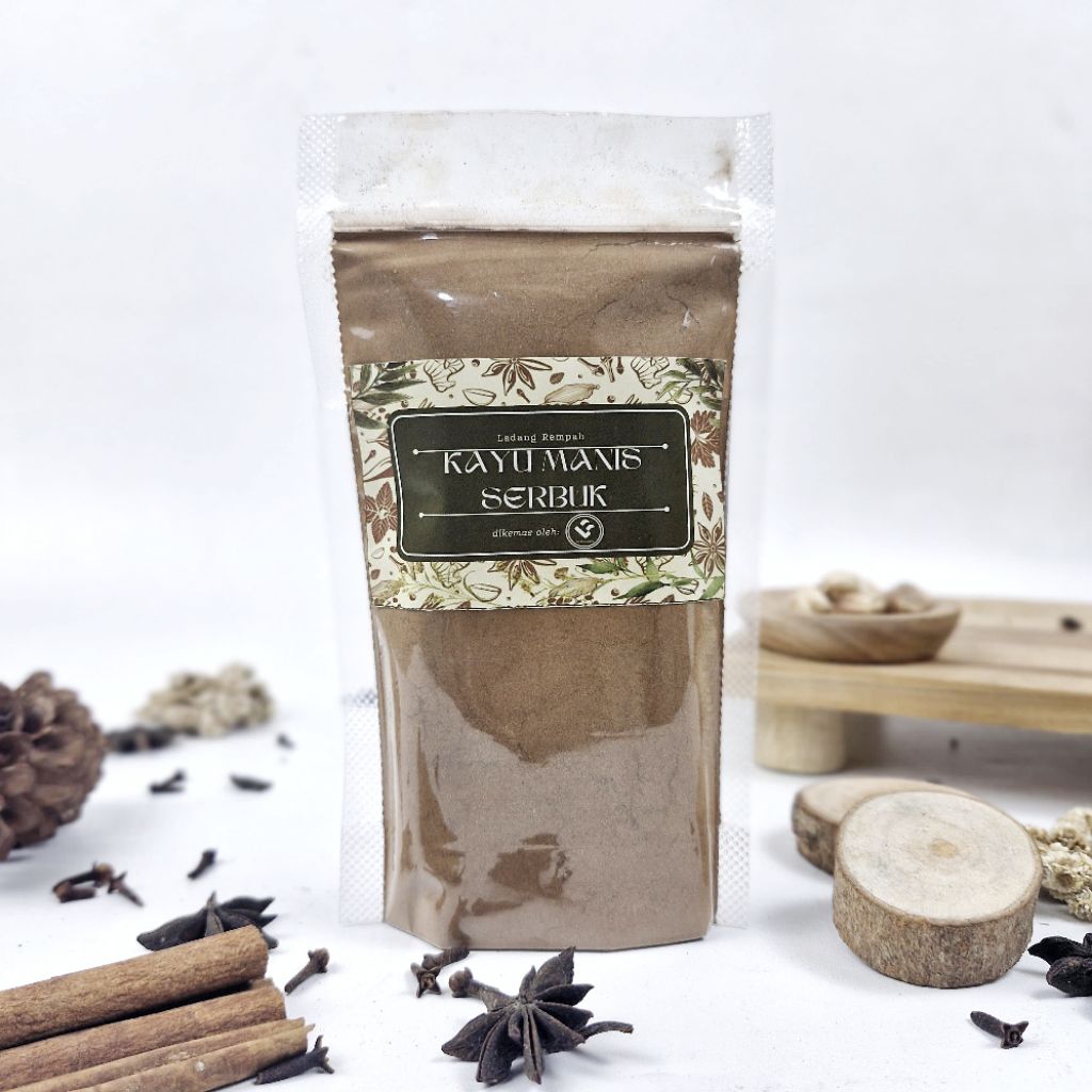 

Kayu Manis Bubuk 100gr – Rempah Wangi Alami | 100% Murni Tanpa Campuran