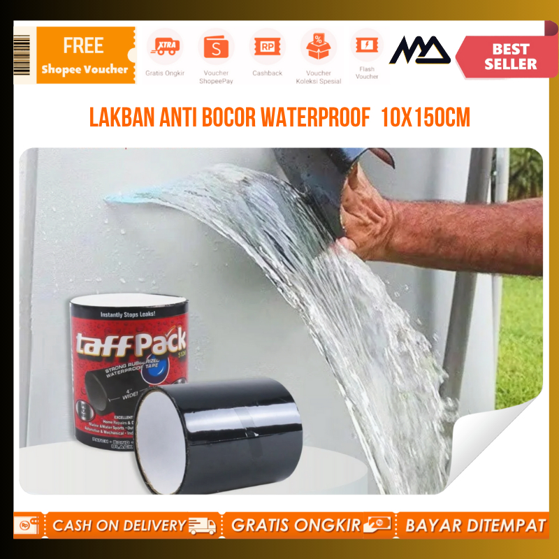 Lakban Anti Bocor Waterproof  10x152cm / Lakban anti bocor/Lakban waterproof / tahan air