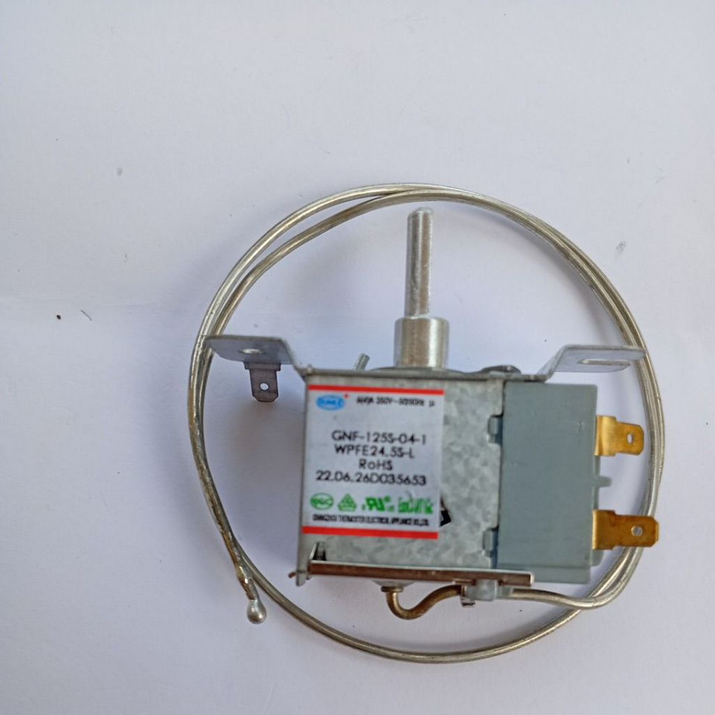 THERMOSTAT KULKAS AQUA ORIGINAL GNF-125S-04-1 WPFE24. 5S-L