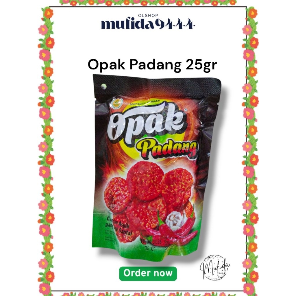

opak Padang 25gr/makanan ringan opak