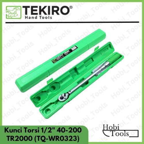 KUNCI TORSI 1/2" 40-200 NM TEKIRO (TR2000) - KUNCI MOMENT 40-200 NM (TQ-WR0323)