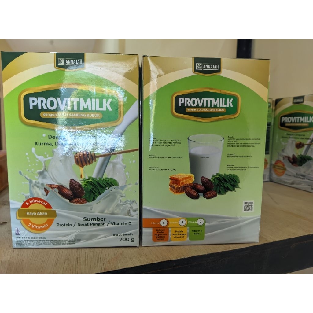 

PROVITMILK SUSU KAMBING ETAWA BUBUK DAIRY MILK 200GRAM PLUS HERBAL