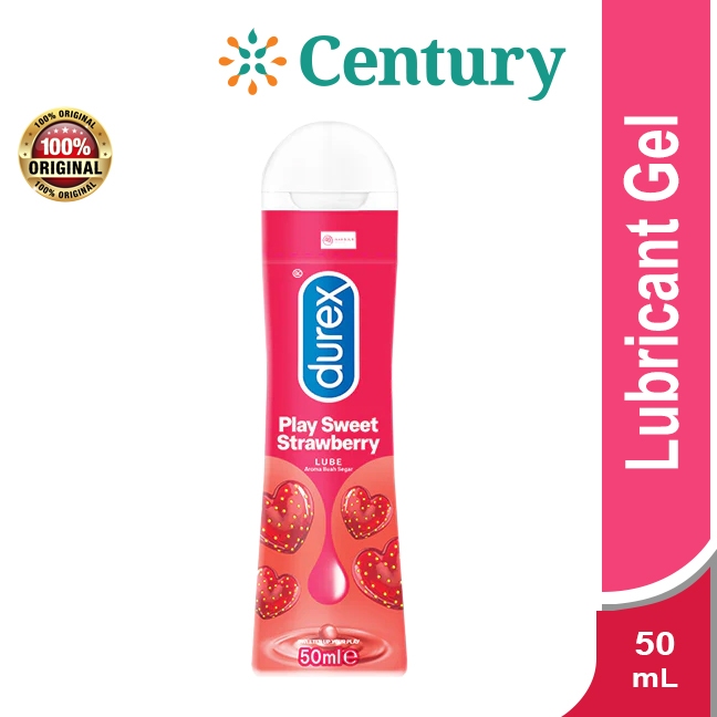 DUREX PLAY SWEET STRAWBERRY LUBE 50ML / PRODUK DEWASA / PELUMAS