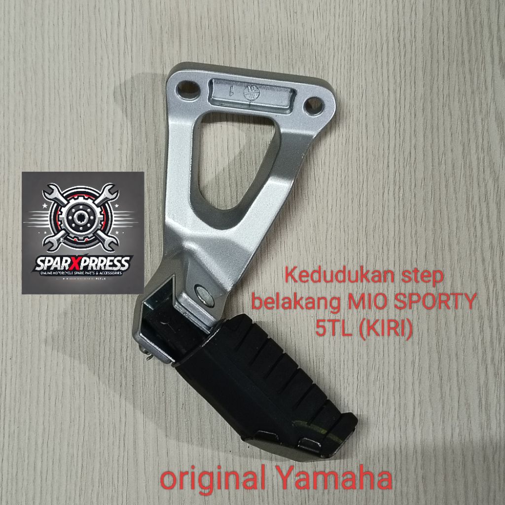 Kedudukan Footstep belakang MIO SPORTY (KIRI) ORIGINAL 5TL-F7430-00