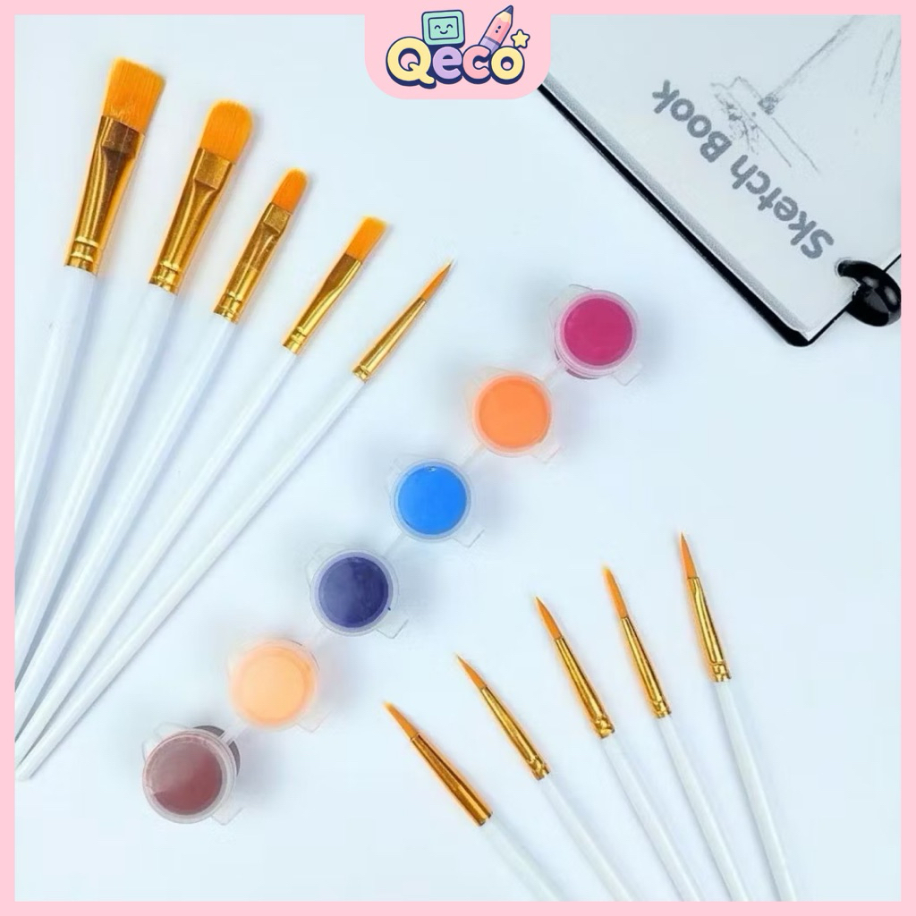 

A&J Kuas Soft Brush10 Pcs Set