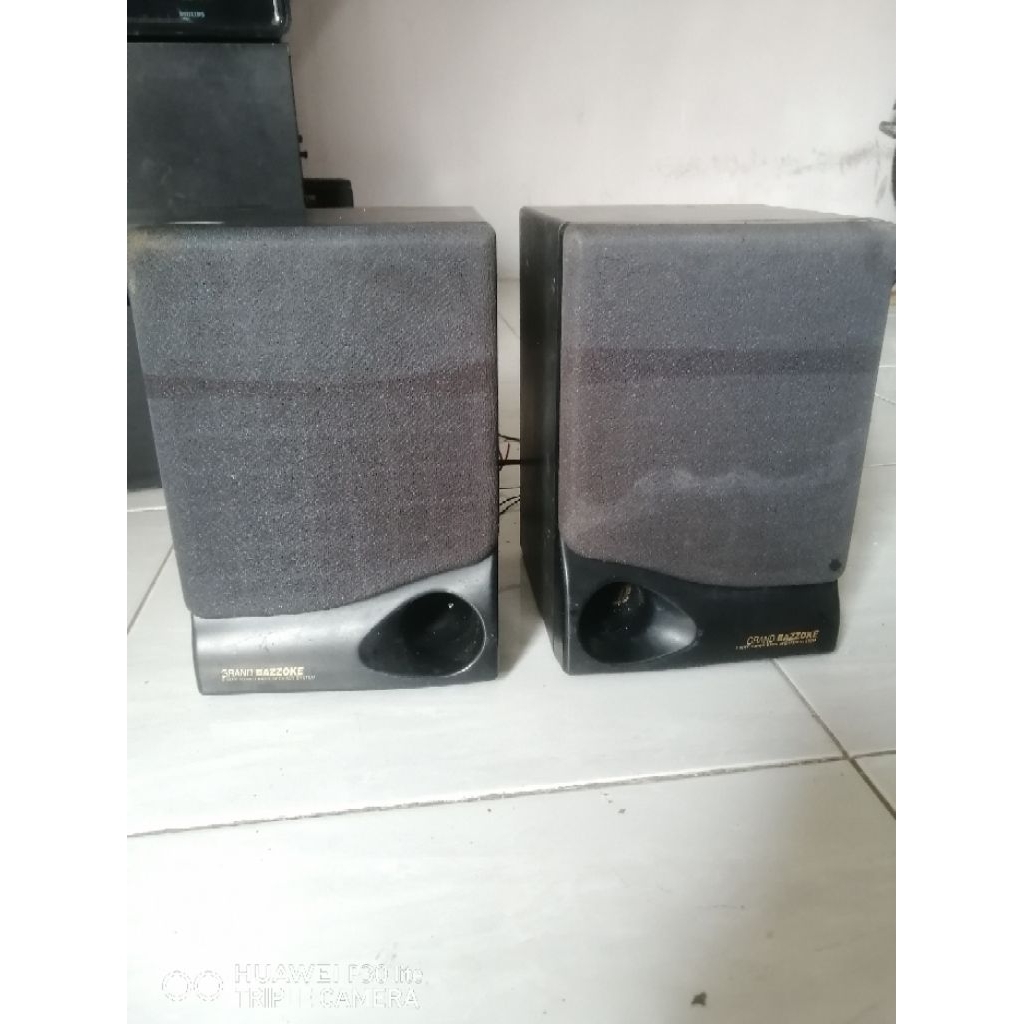 SPEAKER PASIF 4 INCH POLYTRON GRAND BAZZOKE SEPASANG